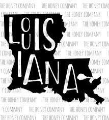 Louisiana Svg Png Dxf State Outline Instant Download Etsy Louisiana Svg State Outline State Shape Art