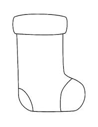 Learn to count up to 20. Christmas Stocking Templates Christmas Stocking Coloring Page Stocking Outline
