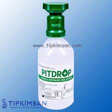 Laboratuvar Ve Is Guvenligi Goz Yikama Dusu Pit Goz Solusyonu 500 Ml