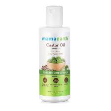 Does castor oil actually help with hair growth? Buy Mamaearth 100 Pure Castor Oil Cold Pressed To Support Hair Growth Good Skin And Strong Nails 150 Ml Online Purplle