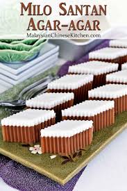 Delicious brown sugar jelly recipe. Milo Santan Agar Agar Malaysian Chinese Kitchen