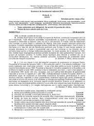 Tematica pentru simularea examenului de bacalaureat disciplina istorie(clasa a xi a). Simulare Bac 2016 Xi Istorie Lro