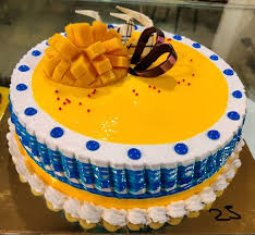 And watch videos demonstrating recipe prep and cooking techniques. Blue Yellow Mango Cake Fruit Cakes For Birthday Wrapop