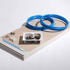 For instance, an infrared heating panel can heat up (part of) a room quickly while the tile stove comes to speed. Diy Drywall Ceiling Heating Kits Flexiro Shop