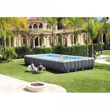 Vingli pool cover reel set 18 ft solar cover reel for inground/outdoor swimming pool well made aluminum blanket reel solar cover roller blue 4.4 out of 5 stars 148 $169.98 $ 169. Ultra Xtr Frame Rectangular Above Ground Swimming Pool 32ft X 16ft X 52