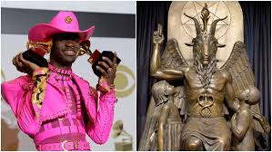 It's not clear whether lil nas x is trolling, or whether he's truly a satanist. Glgavdjzdsh M
