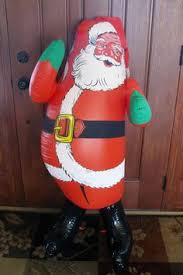 Santa claus is coming to town. Santa Inflate Asylum