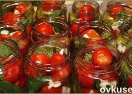 сколько соли на 1 литр воды для засолки помидор Pomidory Na Zimu 23 Recepta Recepty Marinovanie Konservirovanie Pomidorov