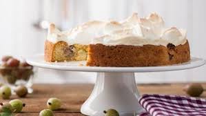 Stachelbeerkuchen Mit Baiserhaube Rezept Stachelbeerkuchen Stachelbeer Kuchen Einfach Lecker
