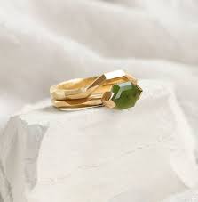 Bespoke Pounamu New Zealand Greenstone Ring By Courtney Marama Jewellery Wedding Rings New Zealand Jewellery Rings