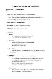 Lesson Plan Science Kinder Kindergarten Science Lesson Plans Science Lesson Plans Elementary Lesson Plan Examples