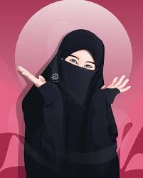 Dan baca juga artikel terbaru dari kita gambar kartun muslimah memakai cadar. 100 Gambar Kartun Muslimah Keren Cantik Sedih Dewasa Dyp Im