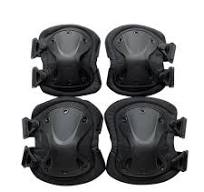 Police military tactical hard shell elbow and knee pads