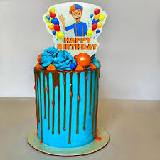 Partida &'s board blippi cake on pinterest. Excited To Share This Item From My Birthday Supply Shop Digital File Blippi Cake Topper 3rd Birthday Cakes For Boys Birthday Party Cake 3rd Birthday Cakes
