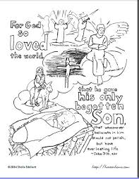 If you enjoy this coloring sheet, you can leave a comment below for mandy. Pin On John 3 16