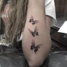 Sketches of tattoos depicting butterflies are a symbol of rebirth, a new beginning. Butterfly Tattoos For Women Ideas And Designs For Girls