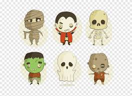Each one can be used individually. Halloween Cartoon Illustration Creepy Characters Cartoon Character Head Png Pngegg