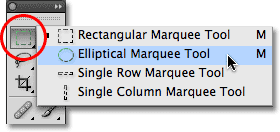 How to use the elliptical marquee tool: The Elliptical Marquee Tool Photoshop Selections
