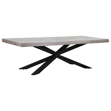 Shop modern dining tables in all shapes & sizes. Zanita 240cm Concrete Dining Table