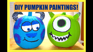 Mike wazowski the walt disney company. Diy Pumpkin Painting Time Lapse Mike Wazowki Monsters Inc Youtube