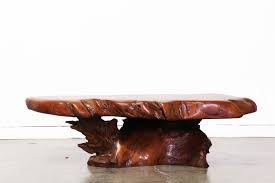 The more unique the wood, the more of a conversation piece it becomes. Vintage Live Edge Drift Wood Slab Coffee Table Vintage Supply Store