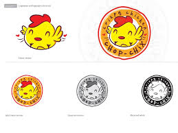 Buat logo profesional dalam hitungan detik. Logo Makanan Ringan Kosong