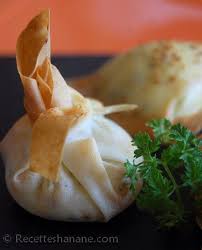 Aumonieres Fromage De Chevre Pomme Recettes By Hanane Recettes De Cuisine Recette Cuisine Et Boissons