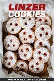 Place on ungreased cookie sheets 1 inch apart. Austrian Linzer Cookies Recipe Video Masalaherb Com