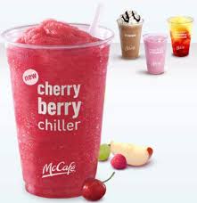 Mcdonald S 1 1 Cherry Berry Chiller Frappe Smoothie Or Frozen Strawberry Lemonade Hi Frozen Strawberry Lemonade Strawberry Lemonade Real Fruit Smoothies