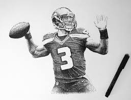 Indian Ink 14x17 Russell Wilson Artist Bryan Kelley Bryankelleystudios Artist Art Russell Wilson
