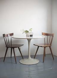 Hellokatey Mixing Styles Tulip Table And Traditional Tulip Table Ikea Tulip Table Dining Room Table