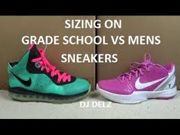 Sizing With Nike Jordan Grade School Gs Vs Men Shoes With Djdelz On The Sneaker Addict Show