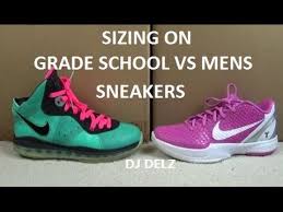 sizing with nike jordan grade school gs vs men shoes with djdelz on the sneaker addict show