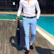 Chinos Summer Style Formal Mens Fashion Pants Outfit Men Formal Men Outfit