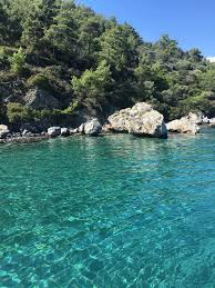 Azra deniz has 12 people capacity for private blue cruise holiday. Hd Wallpaper Turkey Marmaris Blue Green Rock Nature View Sea Water Wallpaper Flare