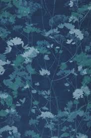 Papel pintado Berta azul