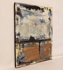 Minimal Impressionist Landscape Painting Of The Day The Church This Is A Revision Of The Previ Impressionist Landscape Landscape Paintings Art Studio Space