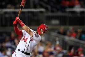 Louis (ap) — phillies star bryce harper was hit in the face by a 96.9 mph fastball wednesday night and left philadelphia's game against st. With A Record Contract Bryce Harper Eclipses And Lifts His Peers The New York Times
