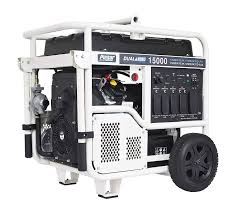The solar generator unit uses a rugged, well designed housing that is weather resistant with the option to mount it on a dolly (price extra). Pulsar Pg15kvtwb 15 000 Peak Watts 12 000 Running Watts Gasoline 13 500 Peak Watts 11 000 Running Watts Propane Dual Fuel Portable Generator Pg15kvtwb Newegg Com
