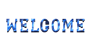 Welcome Letter Glossy Blue, Welcome, Welcome, Blue PNG Transparent Clipart  Image and PSD File for Free Download