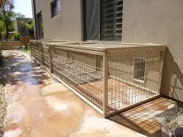 Diy coyote proof dog run. Custom Dog Runs Off 53