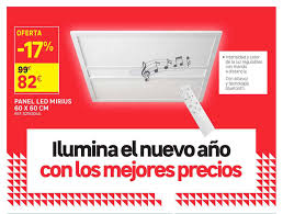 Panel millenium blanco y negro 40w 120x30 cm. Oferta Oferta 17 Panel Led Mirius 60x60 Cm En Leroy Merlin