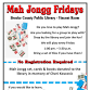 MAH JONGG FRIDAYS event image