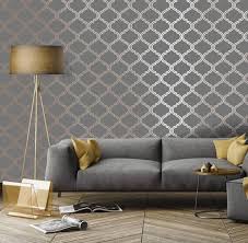 Check spelling or type a new query. Grey And Mustard Living Room Wallpaper Home Design Ideas