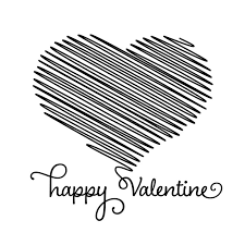 Concept heart on valentine's day. Heart Pencil Scribble Sketch Drawing In Black On White Background Valentine Card Stock Vector Illustration Of Graphic Hand 85054760