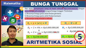 Mari kita bahas beberapa contoh soal tentang aritmatika sosial. Menghitung Pajak Aritmetika Sosial 6 Matematika Smp Kelas 7 Youtube