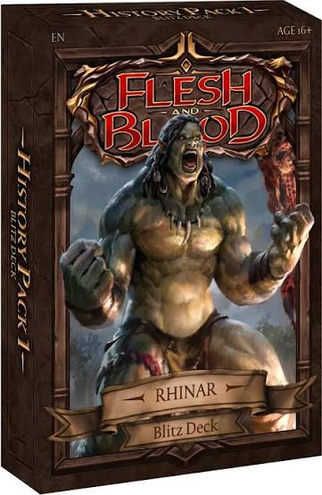 FaB TCG: History Pack Blitz Deck Rhinar