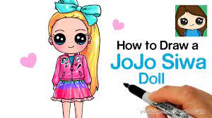 Thanks for watching our channel. How To Draw A Jojo Siwa Doll Youtube