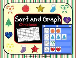 Sort And Graph Pocket Chart Cards December Edition