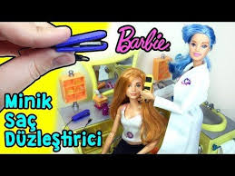 Barbie Sac Duzlestirici Yapimi Kolay Barbie Bebek Evi Esyalari Youtube Barbie Sac Duzlestirici Barbie Bebekler